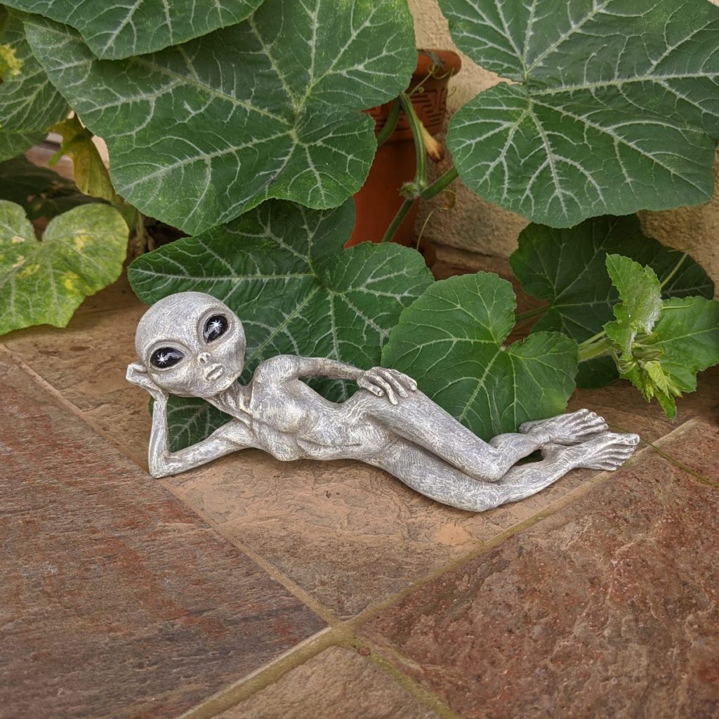 Sexy Alien 10” Lying Extraterrestrial Statue “Sky” – Alien Gray - John ...