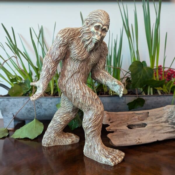 Bigfoot Classic Standing Sasquatch Yeti Statue, Indoor/Outdoor Figurine for Patio, Deck, Home, Office, 11.5 in H